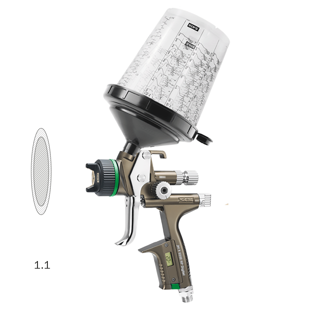 Lackierpistole SATAjet X 5500 HVLP Digital I-Düse 1,1