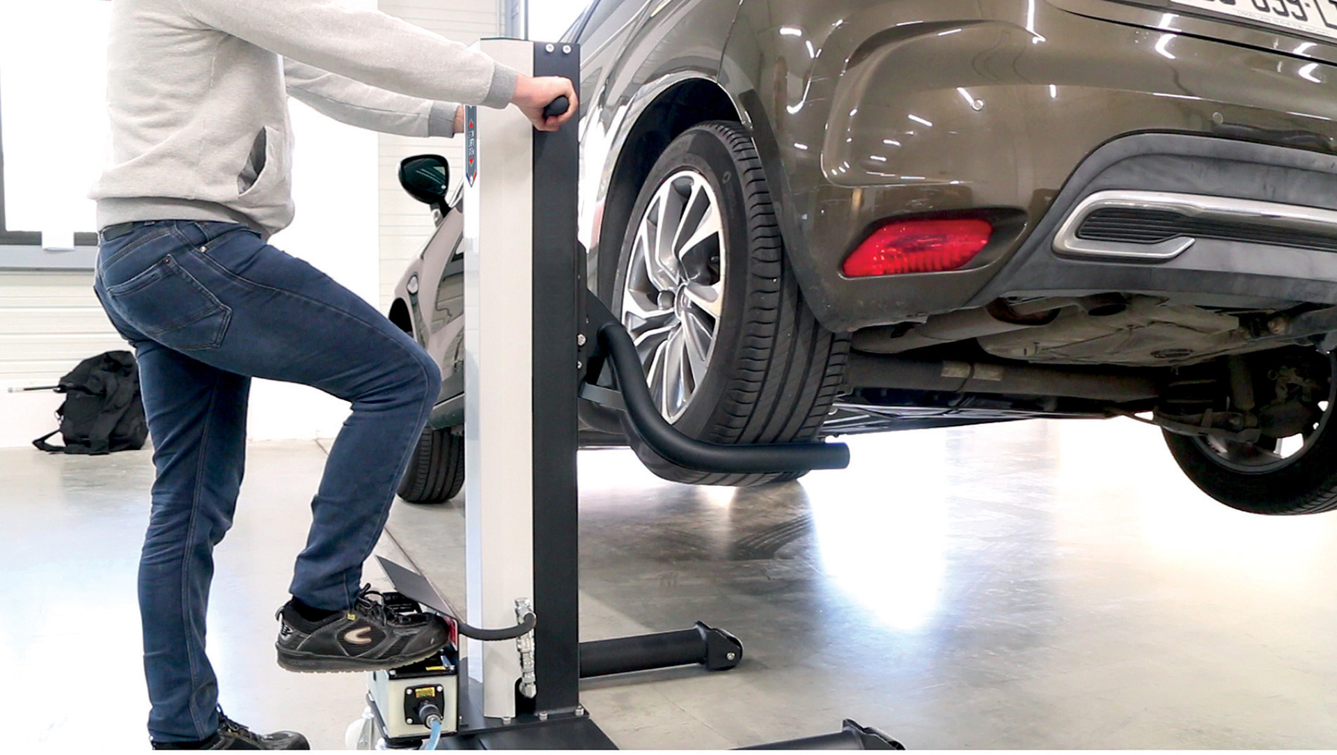 Das Hebesystem Spot Lift Easy im Einsatz