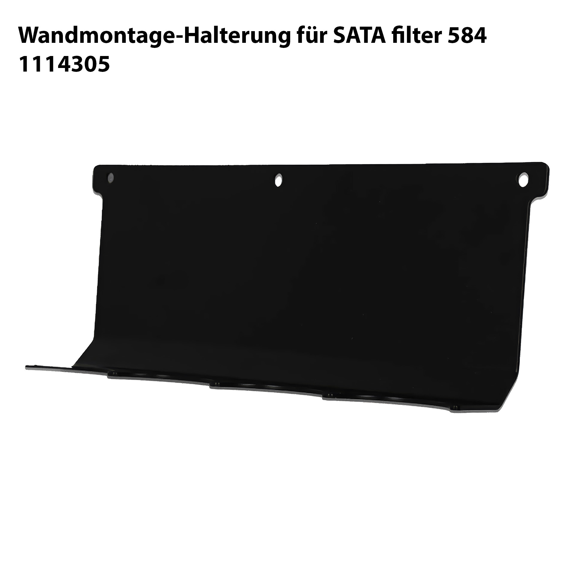 Wandmontage-Halterung 1114305 für SATA filter 584 - Sonderausführung für Einbau in bestehende Druckluftleitungssysteme