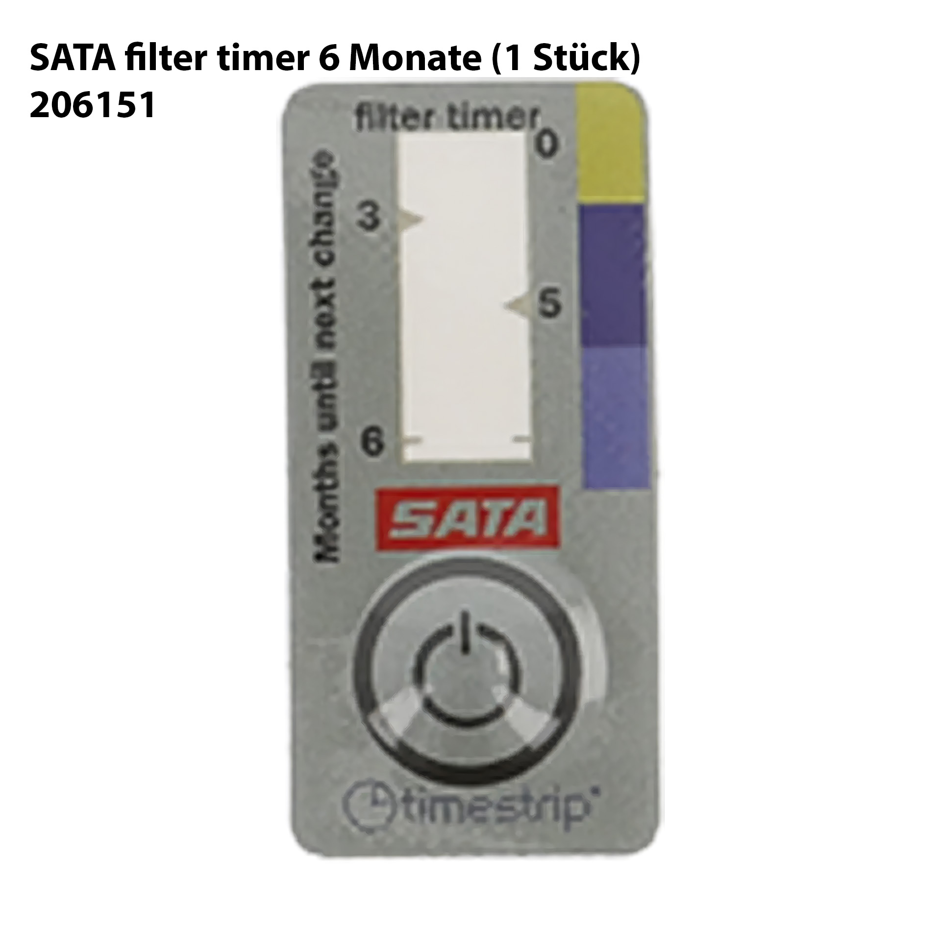 SATA filter timer 206151 6 Monate (1 Stück)